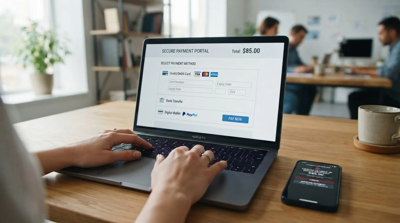 Proceso de depósito con Klarna desde interfaz de casino online