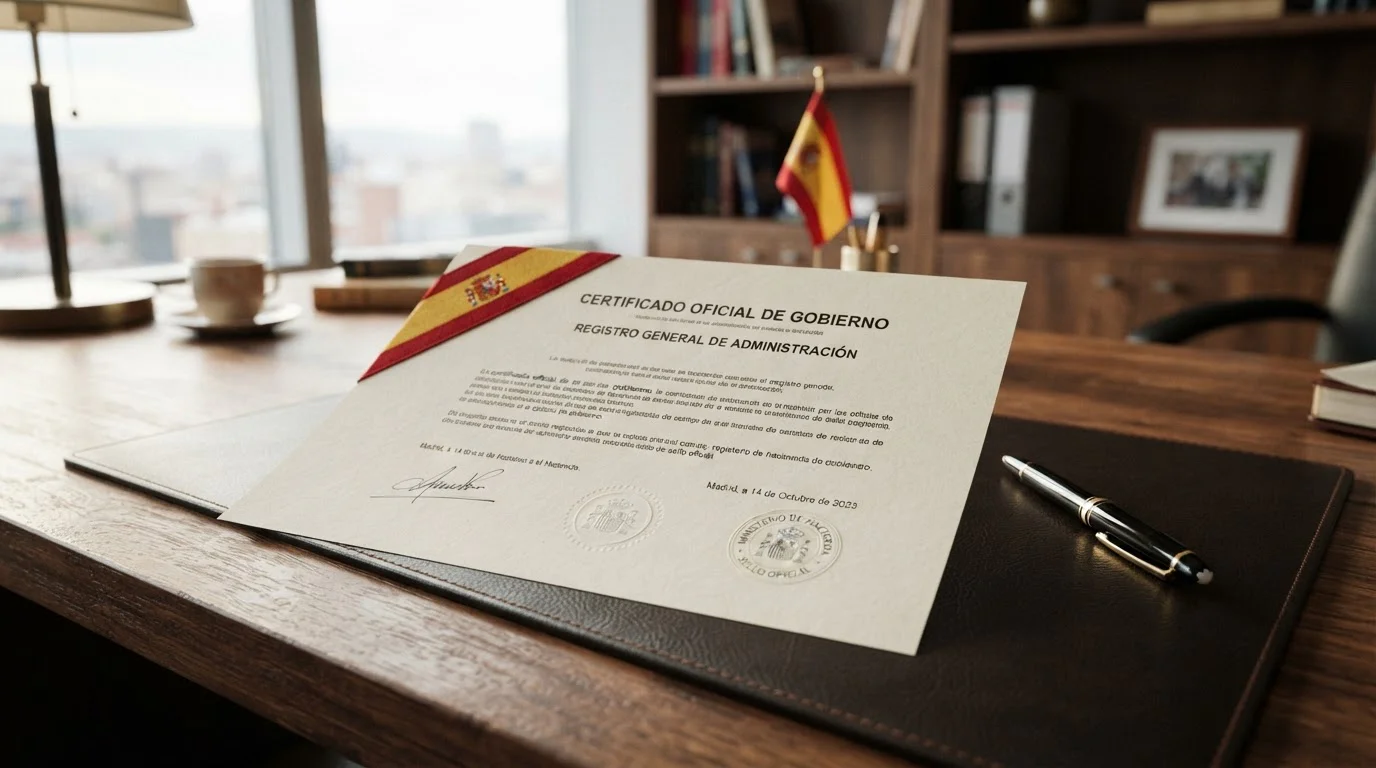 Documento oficial sobre licencias de juego online en España
