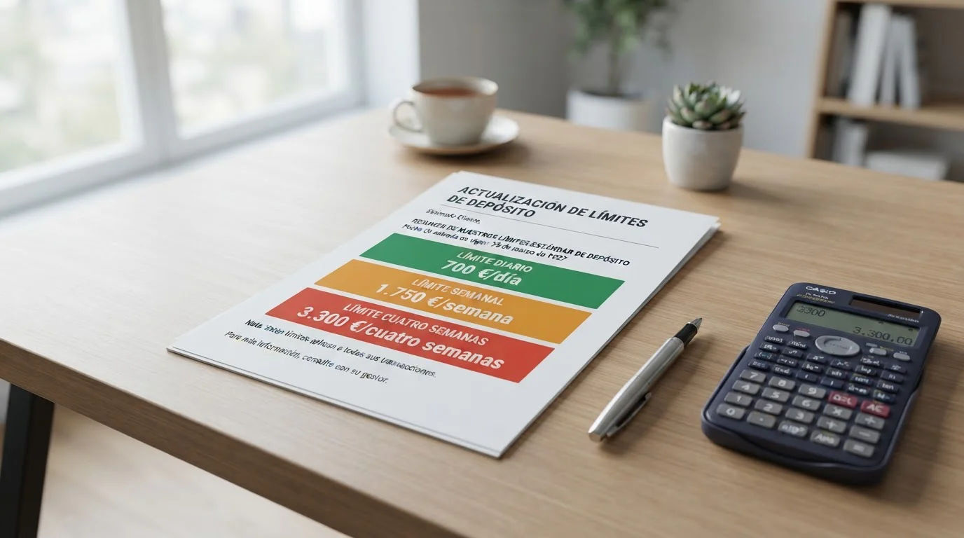 Gráfico de límites de depósito conjuntos previstos para marzo de 2027